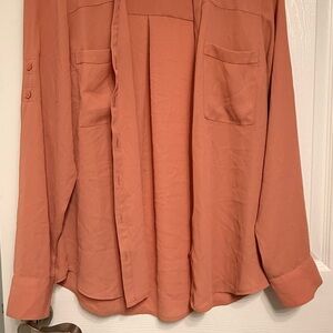 Express Women's Coral Blouse